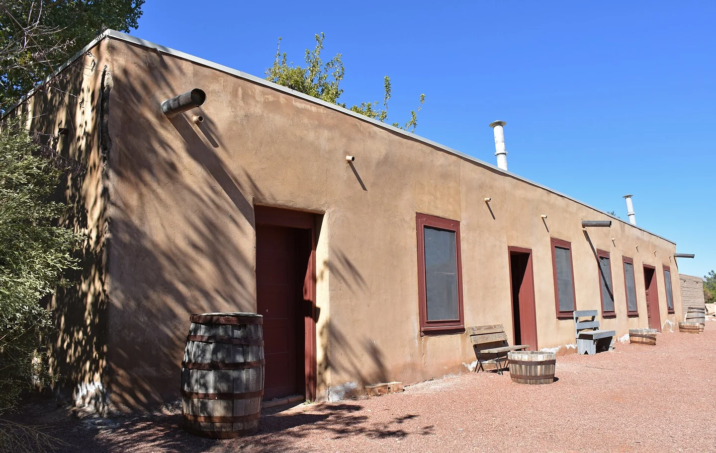 Adobe building at Old Las Vegas Mormon Fort State Historic Park